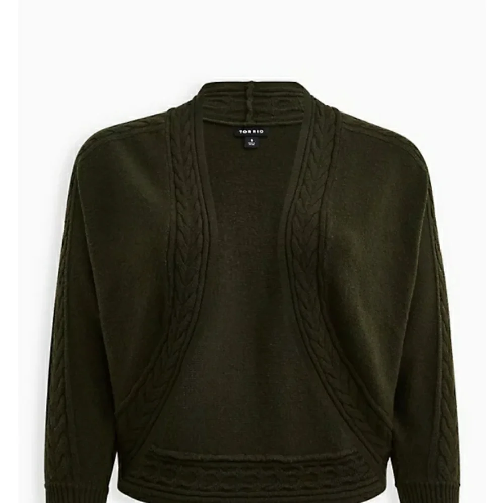 Torrid Everday Plush Dolman Sleeve Shrug Sweater - Picture 4 of 4